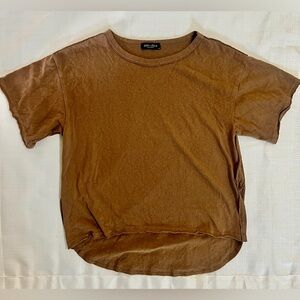 Zen and Zeus Boutique Earthy Brown Tee